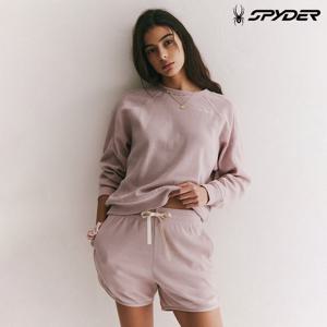 [스파이더] 여성 와플 스웻 반바지 SPJMCNTR171WLPK