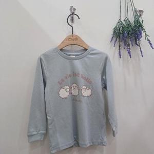 치크 sh06 가을 그래픽 긴팔 티셔츠 CKLA2481B