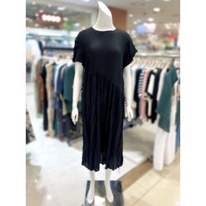 [트리아나]루즈핏 롱 원피스 AK2PA16_BK