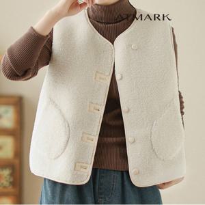 ATMARK 플리스라운드포켓베스트_AA49VT018G