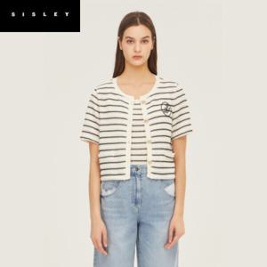 [시슬리]스트라이프 니트 자켓_SAJKC4431