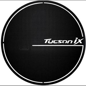 투싼IX 주유구커버 스티커