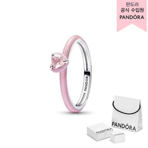 [판도라(주얼리)][백화점 보증서 제공] 판도라 미 핑크 차크라 하트 링 193088C02