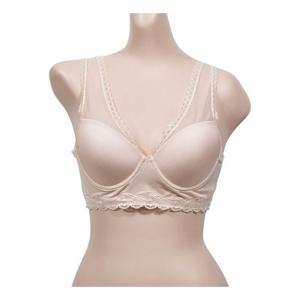 여성스러운 레이스망사 인견B컵 브라탑