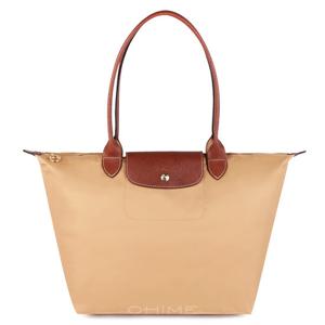 [오늘발송] 롱샴 숄더백 르 플리아쥬 라지 베이지브라운 L1899089P86