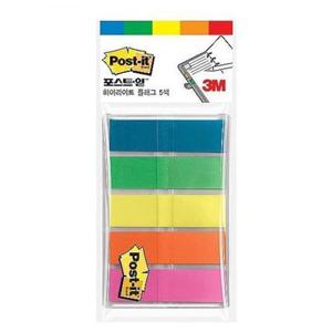 3M 포스트잇 플래그 하이라이트 683T 5BGYOP 5개