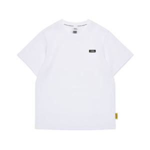 [내셔널지오그래픽키즈]K255UTS920 스몰로고 반팔티 WHITE