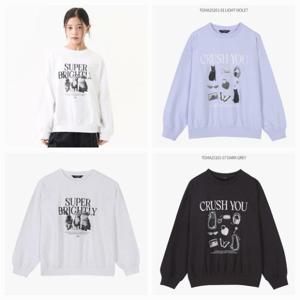 더데이걸 sh06 모노 실사 스웻셔츠 TGMA25101