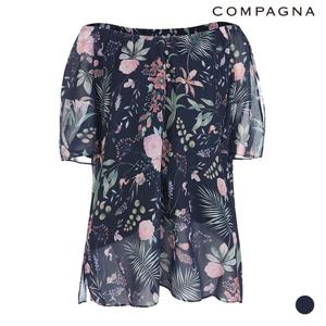 쉬폰 오프숄더 블라우스_CACU6-WRB210