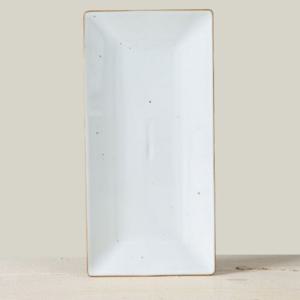 이천도자기 순수화 직사각 생선접시 28cm 사각찬기 생선접시 접시 도자기접시 앞접시 작은접시 도자기그릇