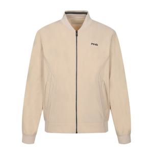 [핑골프]골프 남성 사각 조직 홑겹 블루종 점퍼 111E1JP101