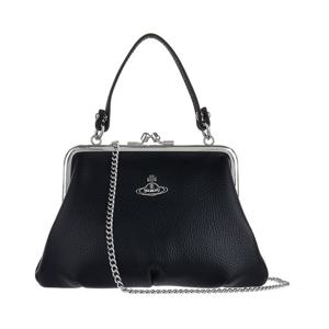 비비안웨스트우드 4B010006W S000D N403 비건 바이오그린 그레인 펄스 체인 토트백