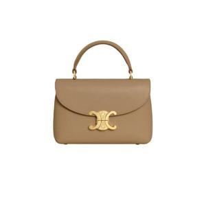 셀린느 틴 니노 백 서플 그레인드 카프스킨 스모크드 브라운 118113FXK-18AE