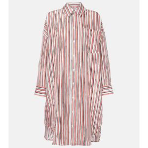 Bottega Veneta 실크 미디 드레스 P00998634