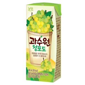 과수원 청포도 190ml x 48개(2박스)