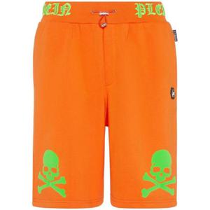 26 SS 필립플레인 스컬 앤 본즈 로고 자수 쇼츠 SADCMJT2220PJO002N TP432267994