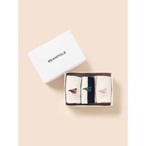 [빈폴키즈] 베이직 양말 3족 세트  와인 (BI57KTU04Z)