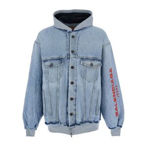 발렌시아가 컷업 데님 재킷 824304 TSW824200