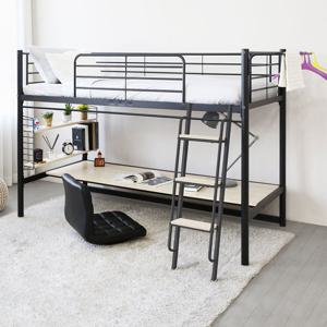 일루일루 코모드i 올인원 좌식책상형 벙커침대+메모리스프링(S)