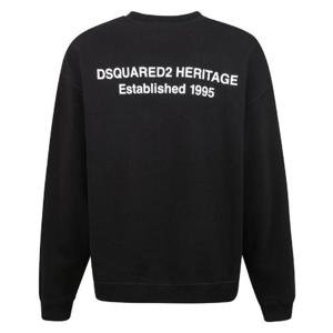 Dsquared2 긴팔 로고 프린트 스웨트셔츠 S74GU0896S25516 900 TP946797579