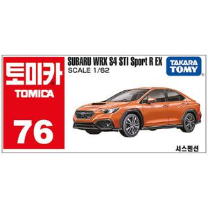 토미카 76 스바루 WRX S4 STI 스포츠 R EX 다이캐스트 미니카