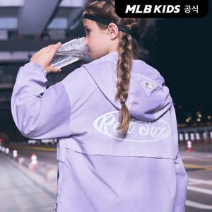 [MLB키즈 공식] 25FW 스트릿 워시드 바람막이 BOS (D.Lavender) 7AWJB0254-43LDD