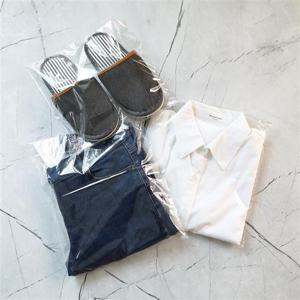 해피락 폴리백 PP 속봉투 포장비닐 택배 포장지 접착 펀칭 20x25+4cm 200장