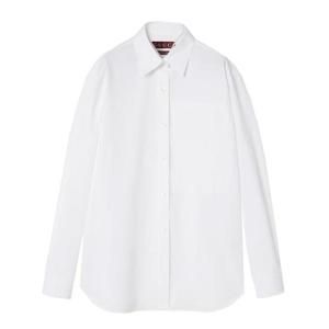 구찌 로고 포플린 코튼 셔츠 816008 Z7ADR9000 WHITE