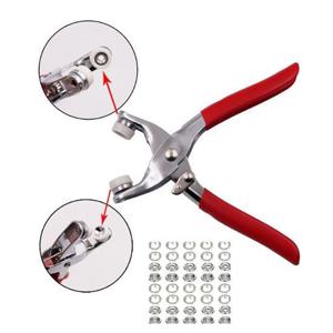 간편한 단추펜치 만능 수선 셀프 스냅단추 펀칭기 똑딱이펀칭기 단추달기 가시도트 손바느질 한복만들기