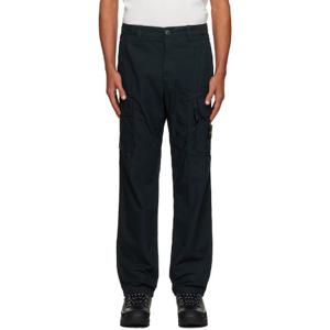 스톤아일랜드 카고팬츠 네이비 3100006 캔버스 위브 코튼 카고 팬츠 252828M191029