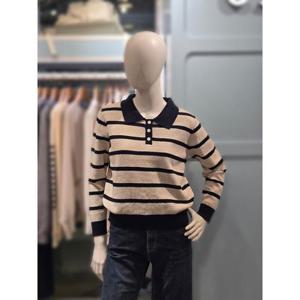 클리지 세이브존03 클리지 카라넥 단가라 니트 ATCO7WKT24A