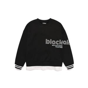 [블랙야크]블랙야크 키즈 BK여아가오리핏 맨투맨 R1BKTSW1908-BK