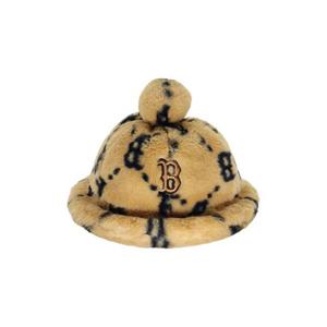 MLB 키즈 다이아 모노그램 후리스 돔햇 7AHTM1226-43BGS