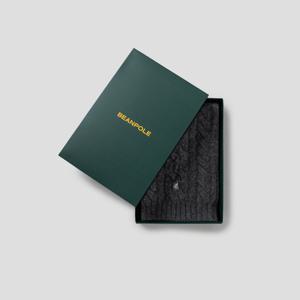 [빈폴ACC] 울 케이블 숏 머플러 - 애쉬 (BE5X84M214)