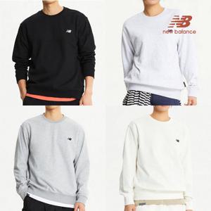 뉴발란스 남녀공용 UNI 스몰로고 맨투맨 NBNCE41013 4종택1