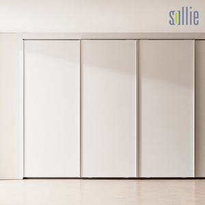 [솔리에] 코지패브릭 슬라이딩 붙박이장 330cm(11자)