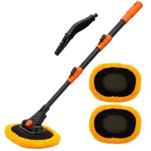 셀프세차용품 세차밀대 브러쉬 용품 분사기 K타입+걸레2개