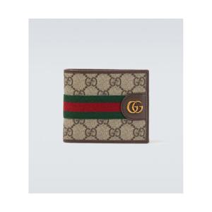 구찌 Ophidia GG 캔버스 바이폴드 지갑 P01129438