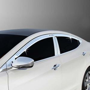 K 718 아반떼MD 크롬썬바이저 선바이저