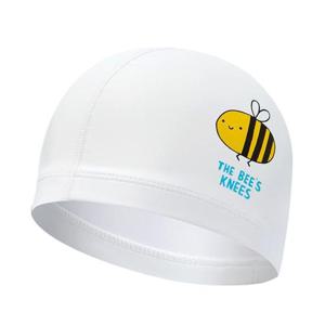 랠리 2025 아동용 우레탄 코팅 수모 수영모 C63083 WHT