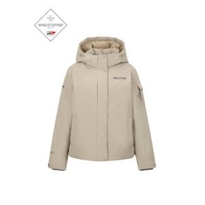 디스커버리패딩 XQD DWDJ7L036-BGD 베르겐 고어 윈드스토퍼 구스다운 여성 숏패딩