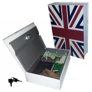 비밀금고 [ 북세이프 영국 국기 표지 책금고 ] 저금통 세이프북