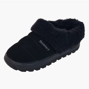 [베어파우] BENNY 블랙 여성 양털 방한슬립온 K3039001RD-W