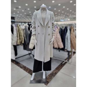 [더아이잗]캐시미어 H라인 더블 코트 INCA0CT12