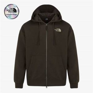 노스페이스 남성 멜튼 후드 집업 NM5PR51B_BRW 255431