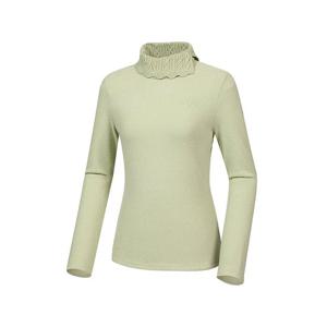 [와이드앵글]여성 CF 바네사 오픈 하이넥 티셔츠 WWW22241K3