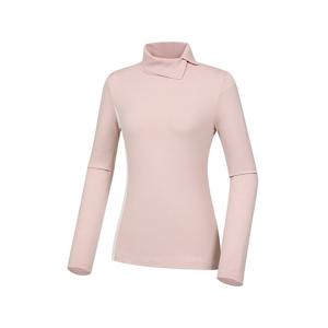 [와이드앵글]여성 VA 니트 카라 하이넥 티셔츠 WWW22292P5