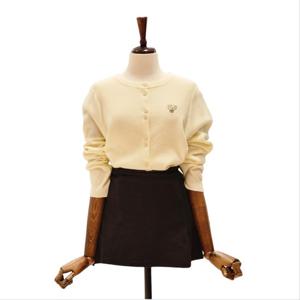 [나인스텝]자수 단추 니트 가디건 N26NW6114