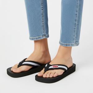 겐조  여성 로고 패치 플립플롭 FD52MU090F51 99