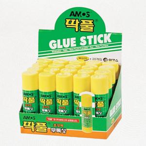 [오피스온] 아모스 딱풀 15g X 1갑 (20개입)